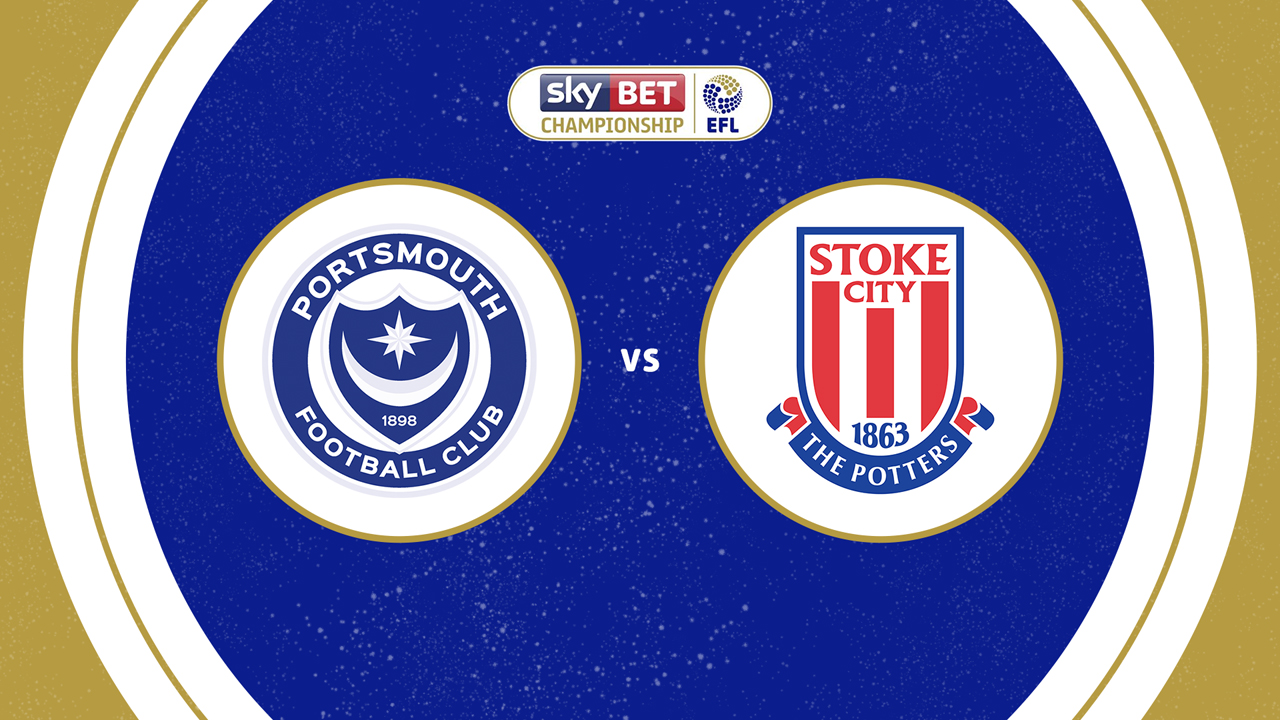 Portsmouth vs Stoke City poster