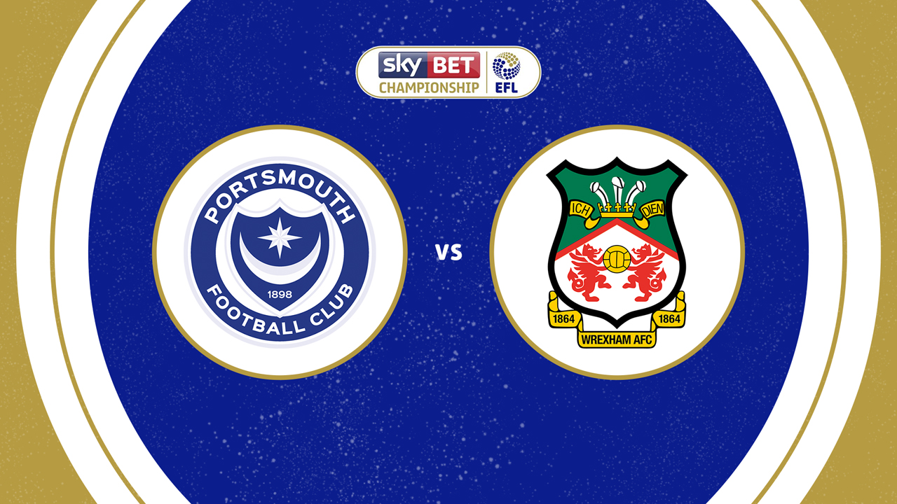 Portsmouth vs Wrexham poster