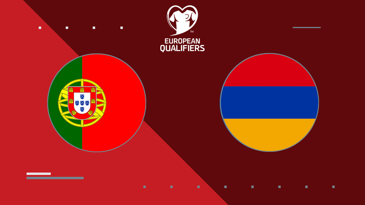Portugal vs Armenia poster Portugal vs Armenia poster