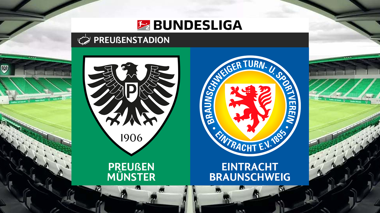 Preußen Münster vs Eintracht Braunschweig poster Preußen Münster vs Eintracht Braunschweig poster