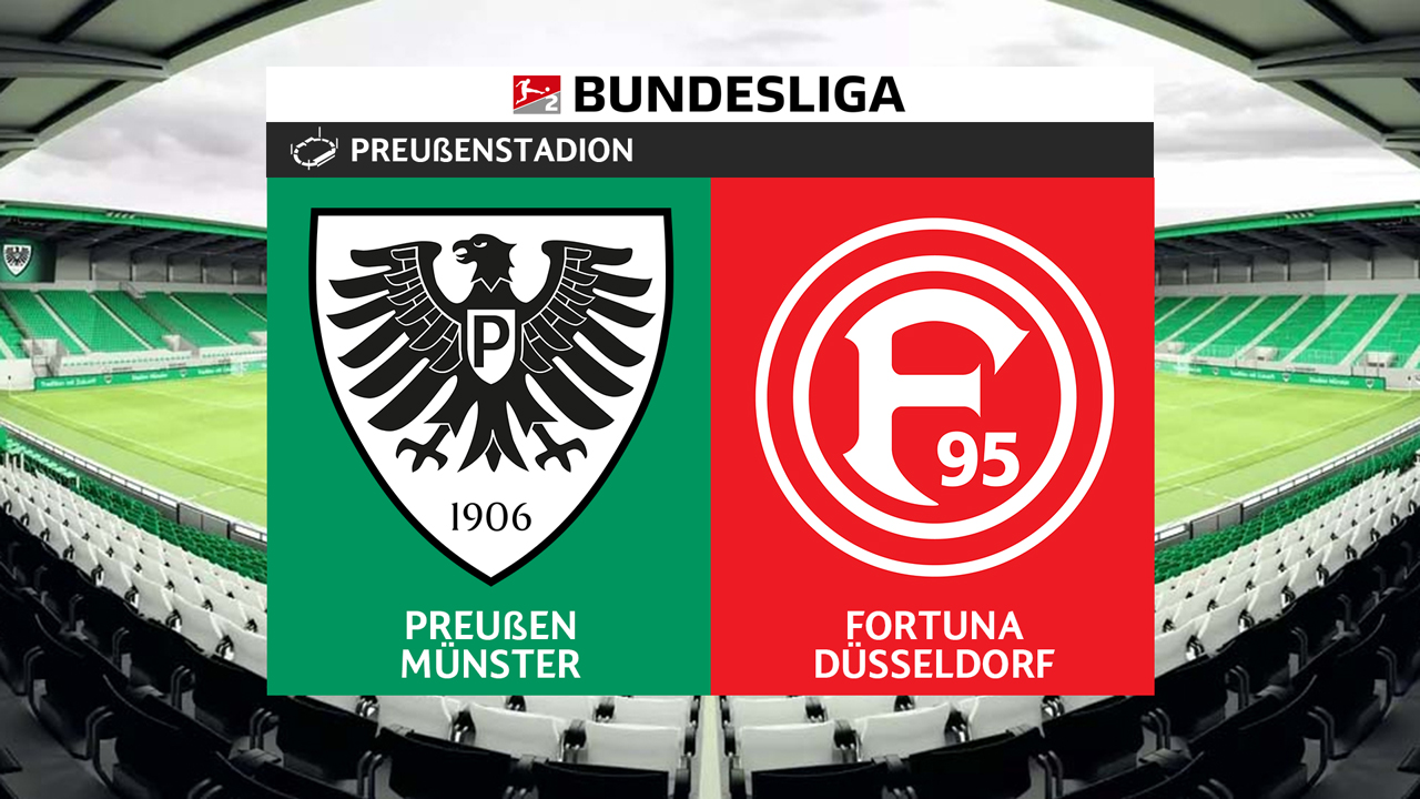 Preußen Münster vs Fortuna Düsseldorf poster
