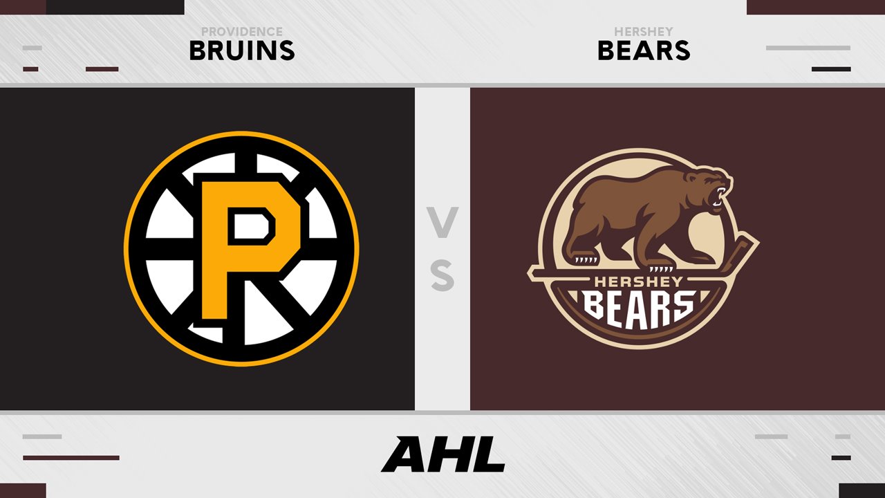 Providence Bruins vs Hershey Bears poster