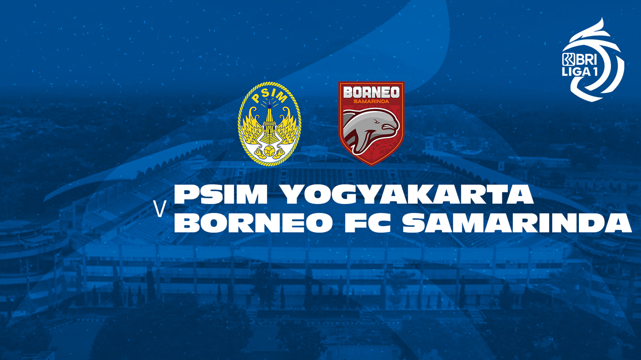 PSIM Yogyakarta vs Borneo Samarinda poster