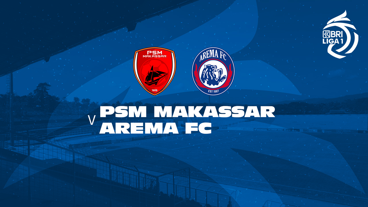 PSM Makassar vs Arema poster
