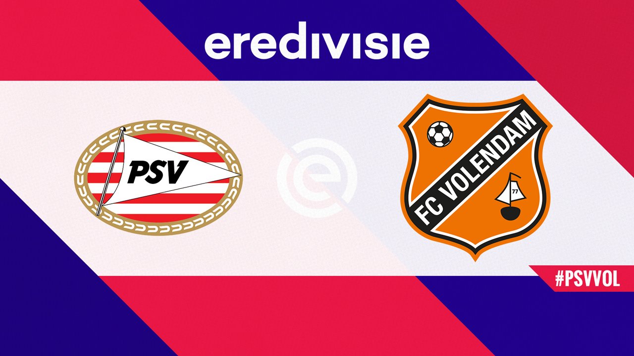 PSV Eindhoven vs FC Volendam poster