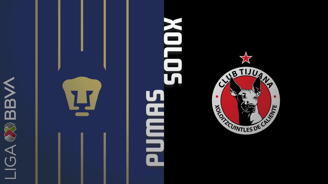 Pumas vs Tijuana poster