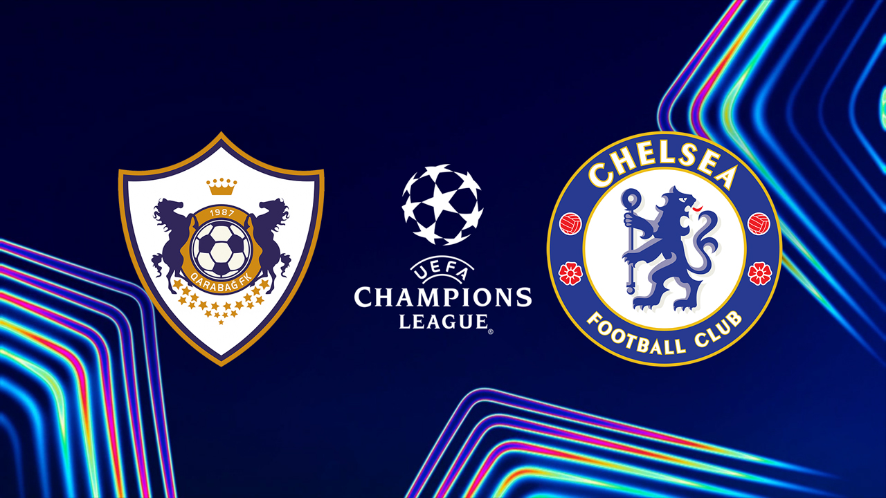 Qarabağ vs Chelsea poster