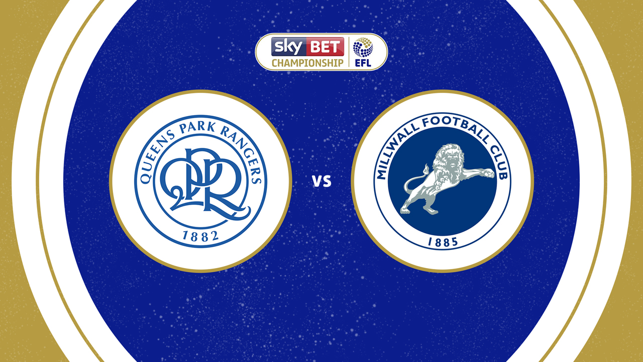 Queens Park Rangers vs Millwall poster