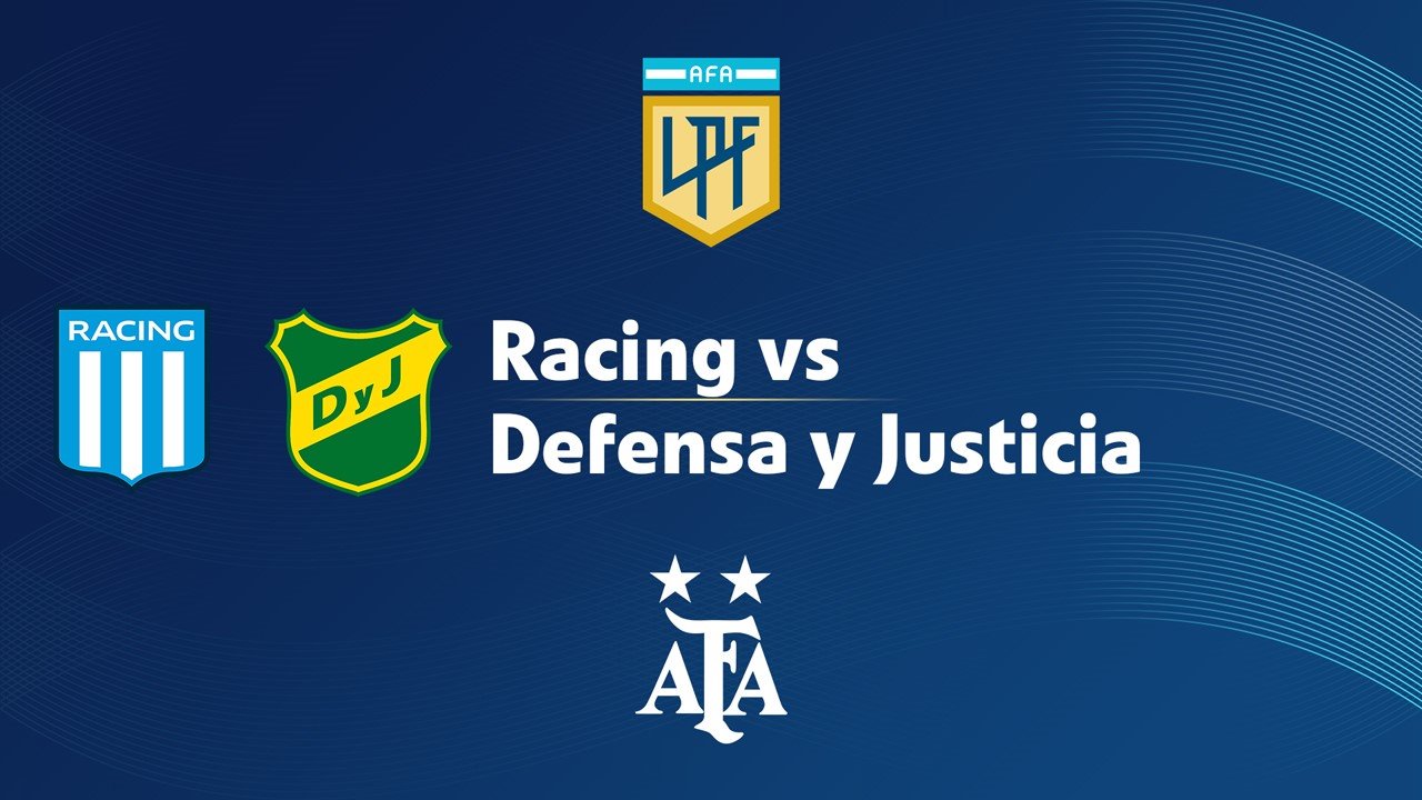 Racing Club vs Defensa y Justicia poster