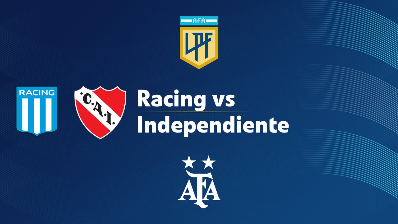 Racing Club vs Independiente poster Racing Club vs Independiente poster