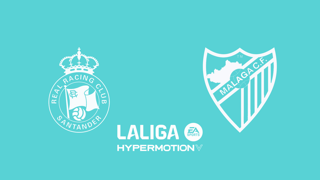 Racing de Santander vs Málaga poster