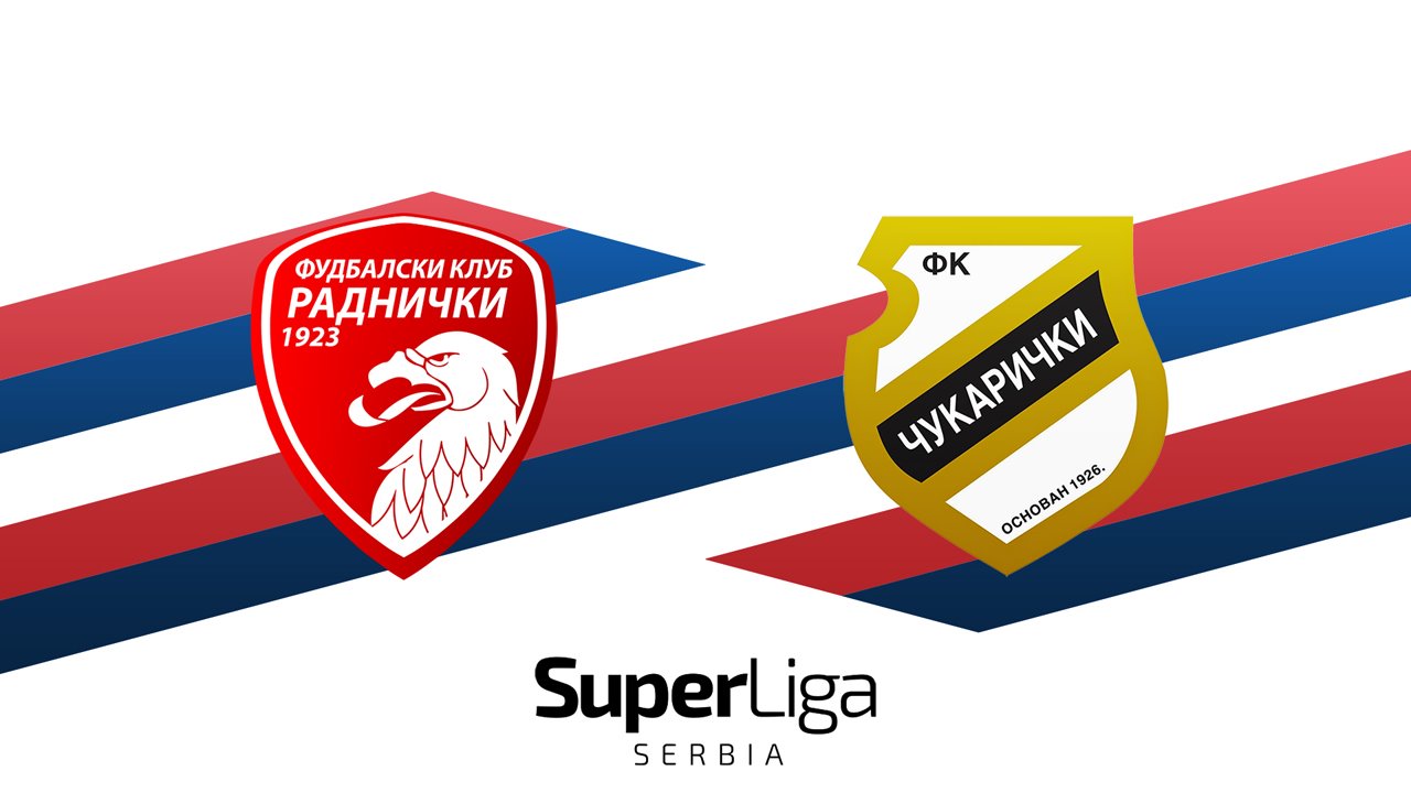 Radnički 1923 vs Čukarički poster