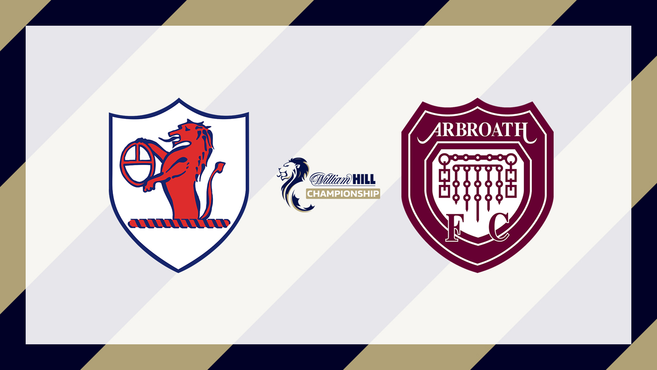 Raith Rovers vs Arbroath poster Raith Rovers vs Arbroath poster