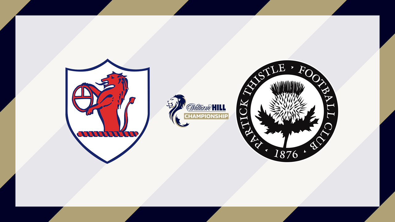 Raith Rovers vs Partick Thistle poster
