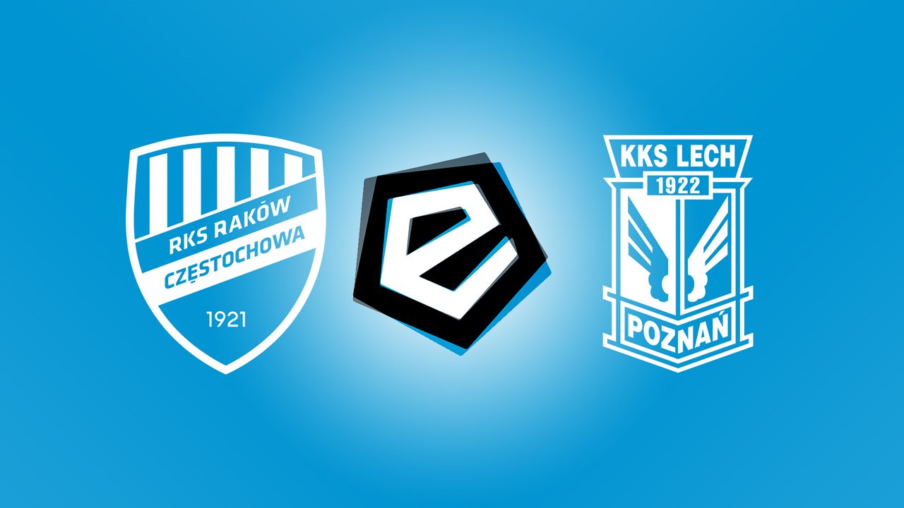 Raków Częstochowa vs Lech Poznań poster Raków Częstochowa vs Lech Poznań poster