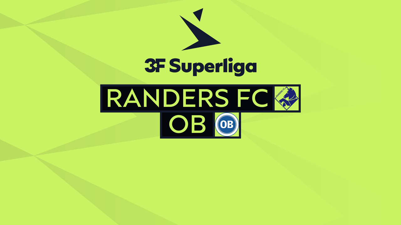 Randers FC vs Odense BK poster Randers FC vs Odense BK poster