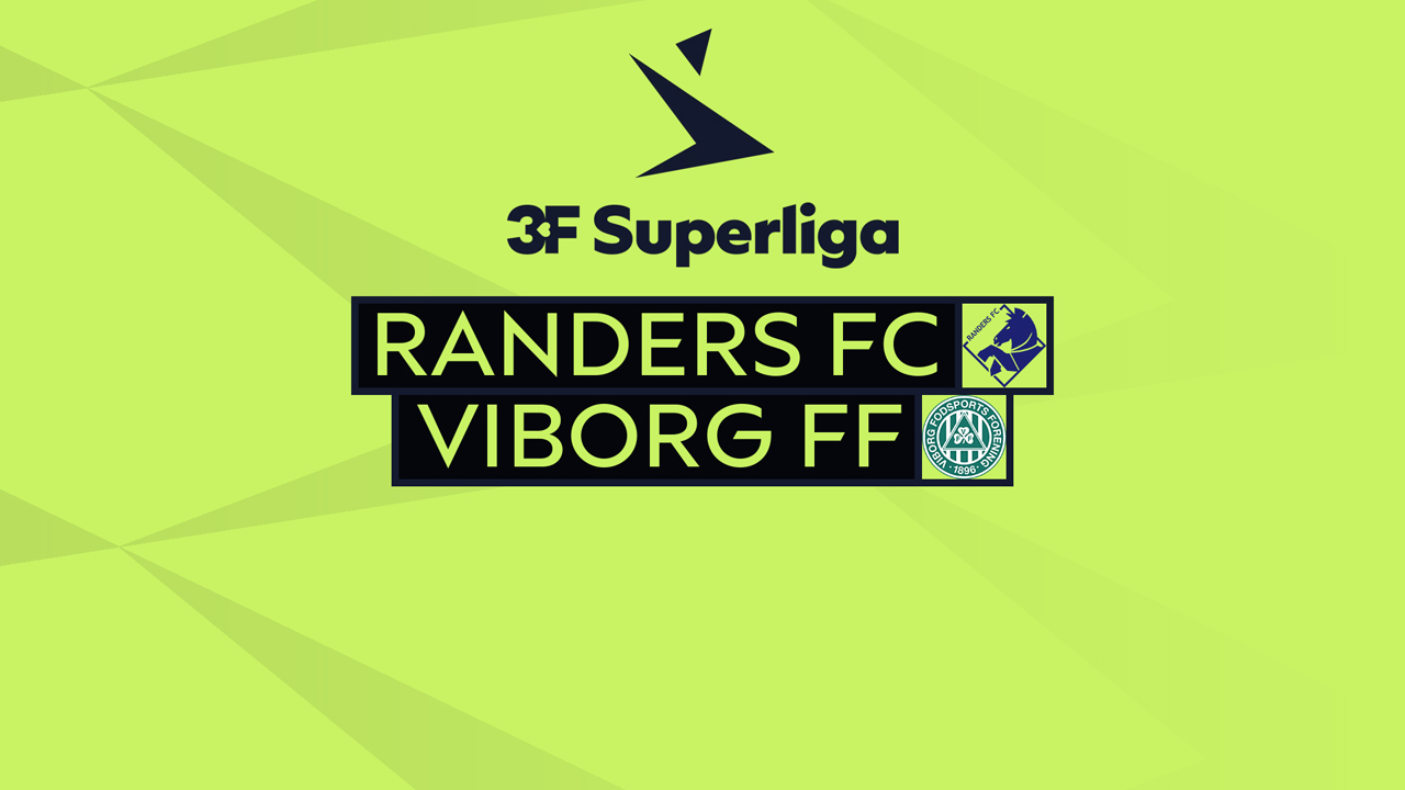 Randers FC vs Viborg poster