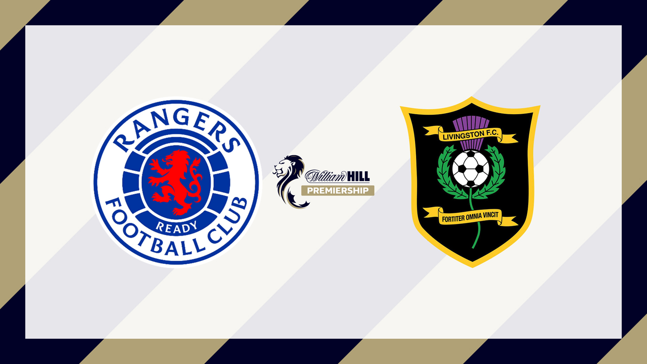 Rangers vs Livingston poster Rangers vs Livingston poster