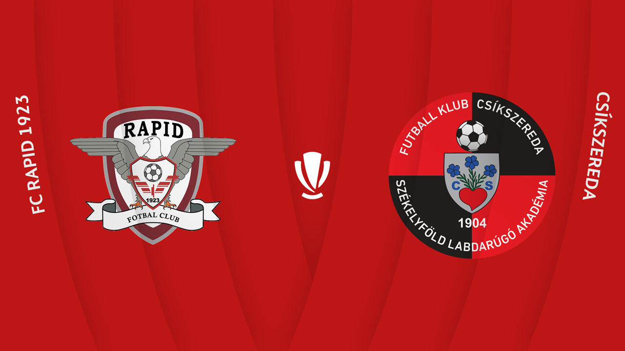 Rapid București vs Csíkszereda Miercurea Ciuc poster