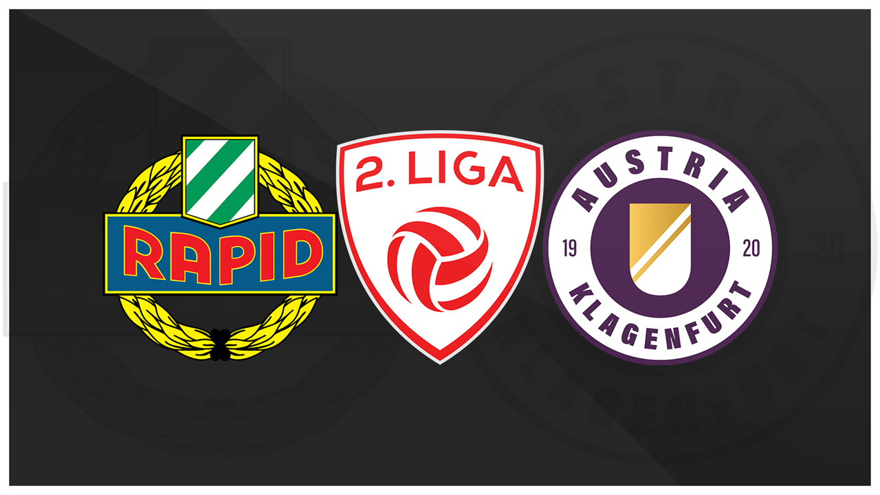 Rapid Wien II vs Austria Klagenfurt poster
