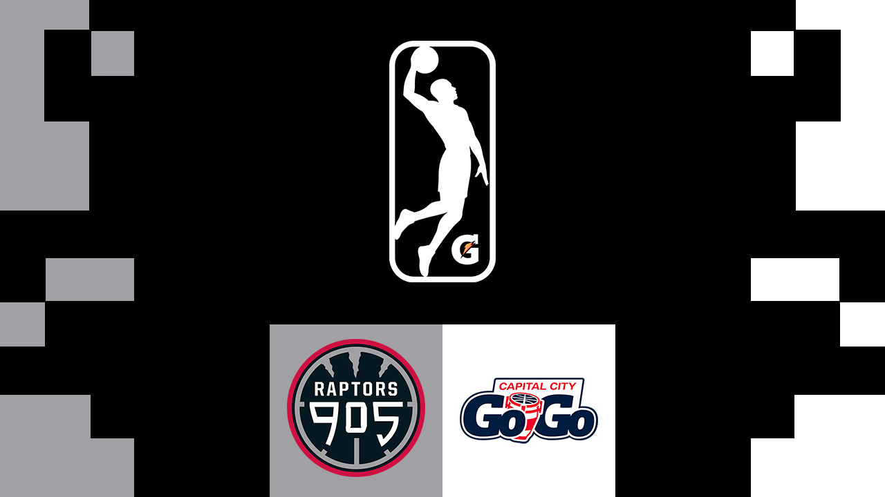 Raptors 905 vs Capital City Go-Go poster