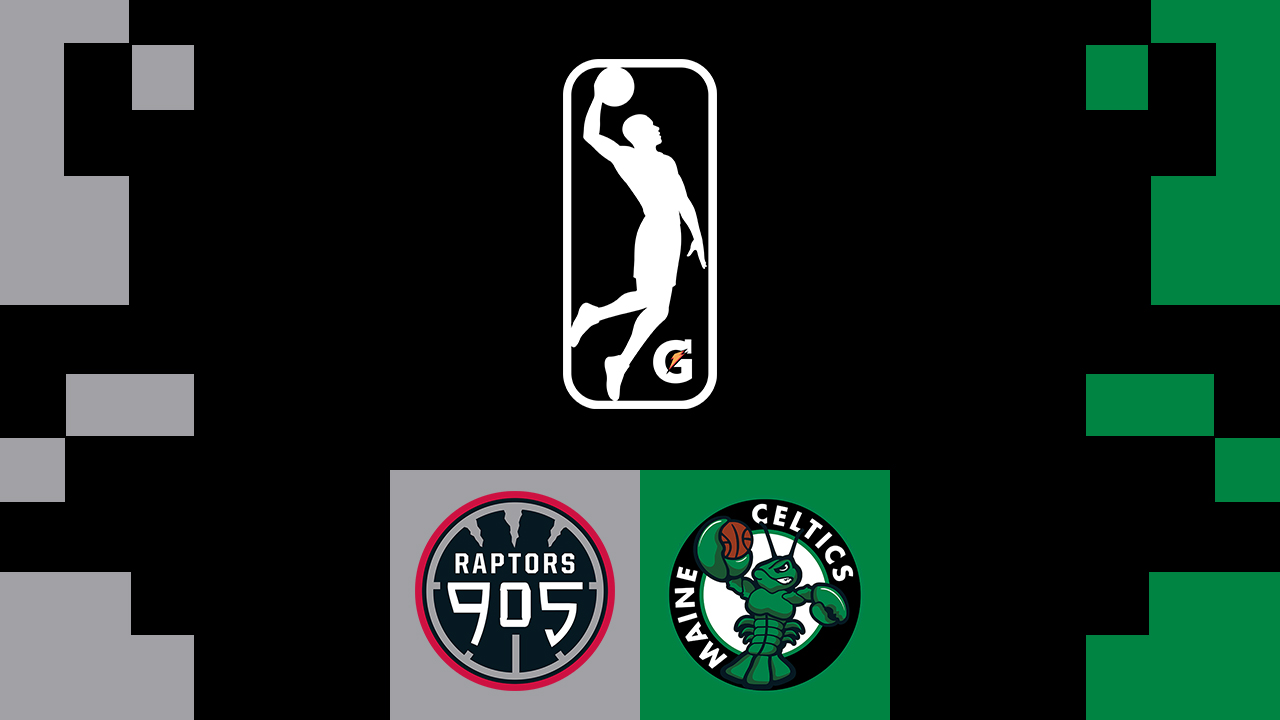 Raptors 905 vs Maine Celtics poster