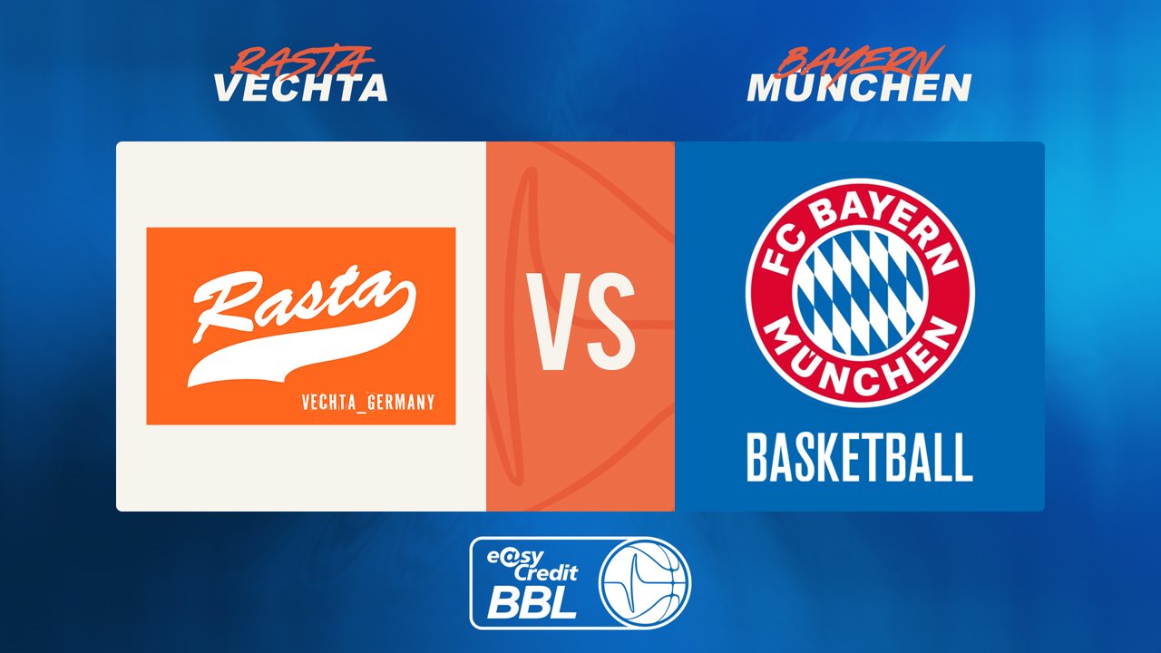 Rasta Vechta vs Bayern München Basketball poster