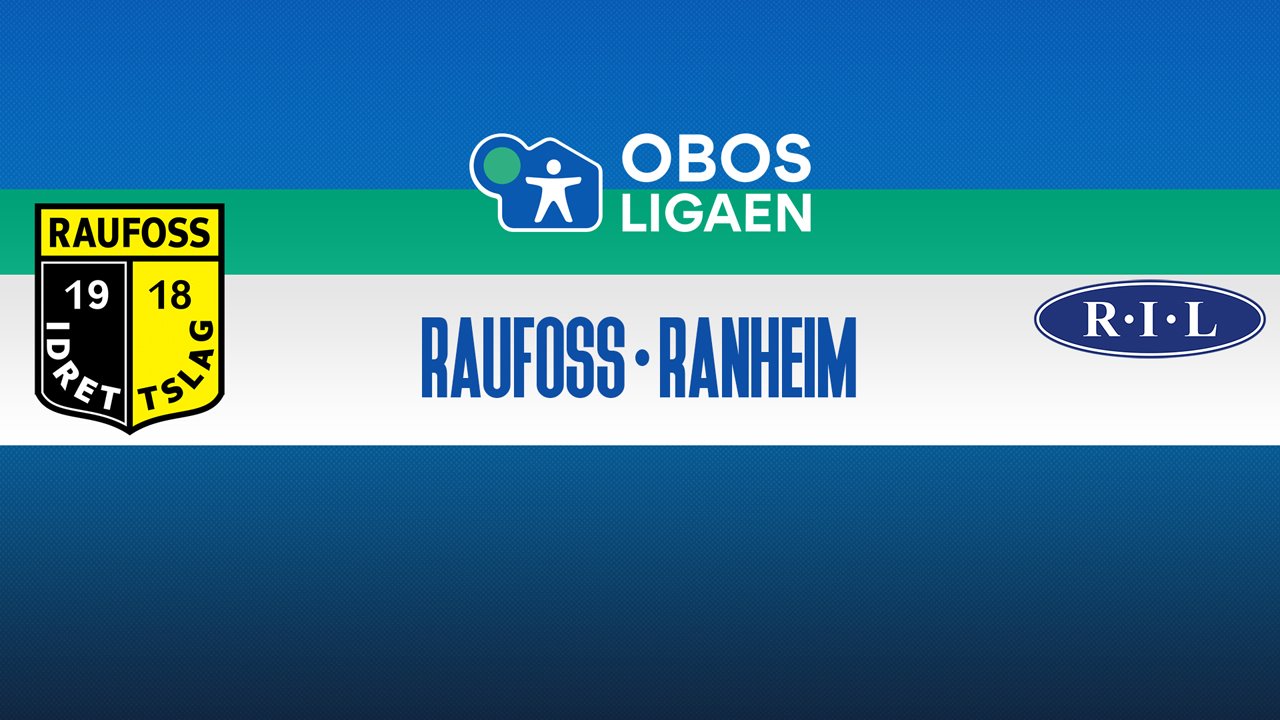 Raufoss vs Ranheim poster