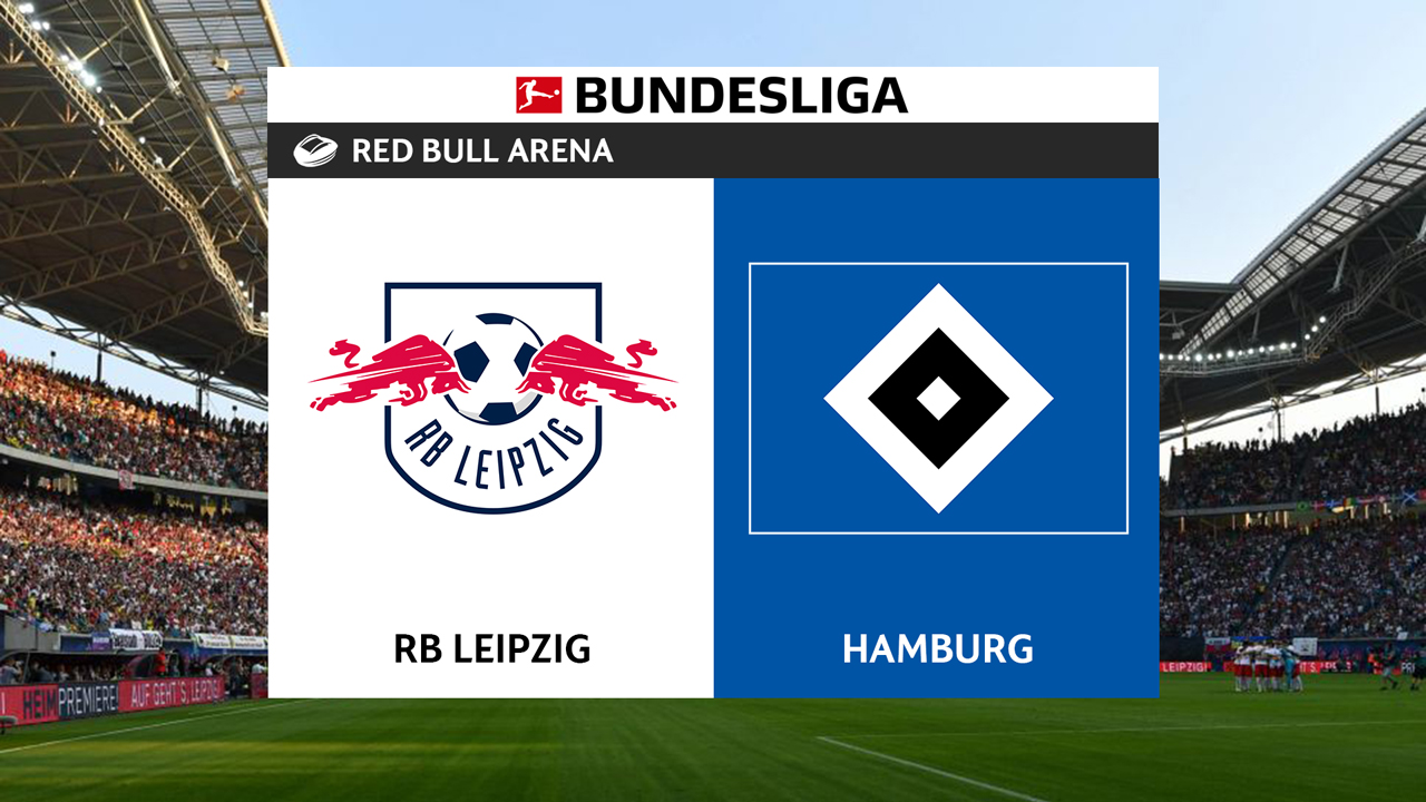 RB Leipzig vs Hamburg poster