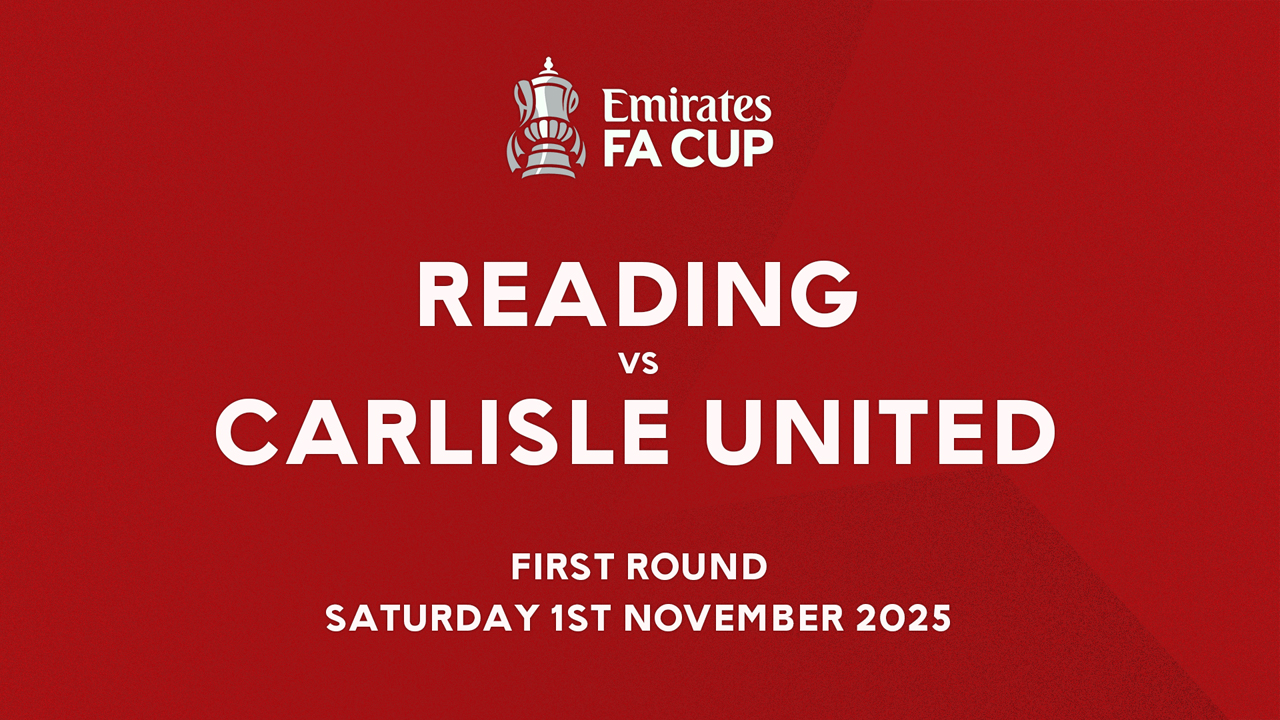 Reading vs Carlisle United poster