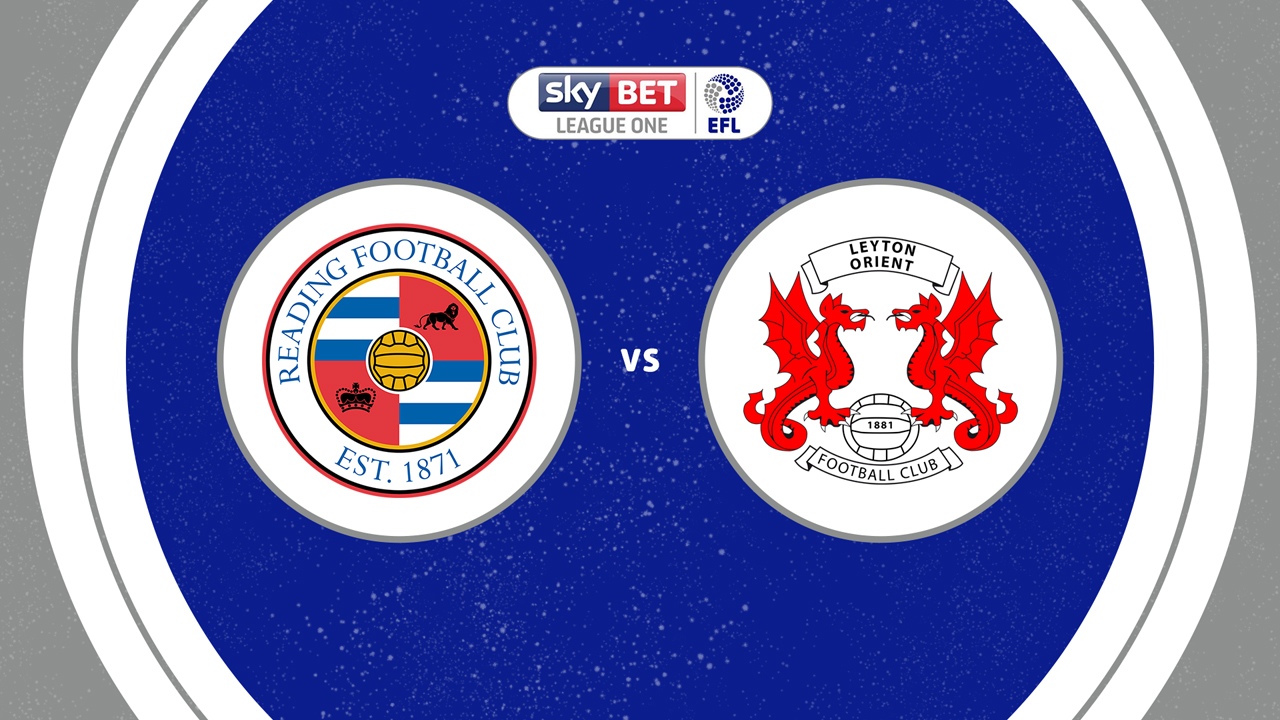 Reading vs Leyton Orient poster
