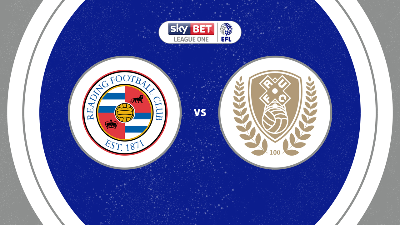 Reading vs Rotherham United poster Reading vs Rotherham United poster