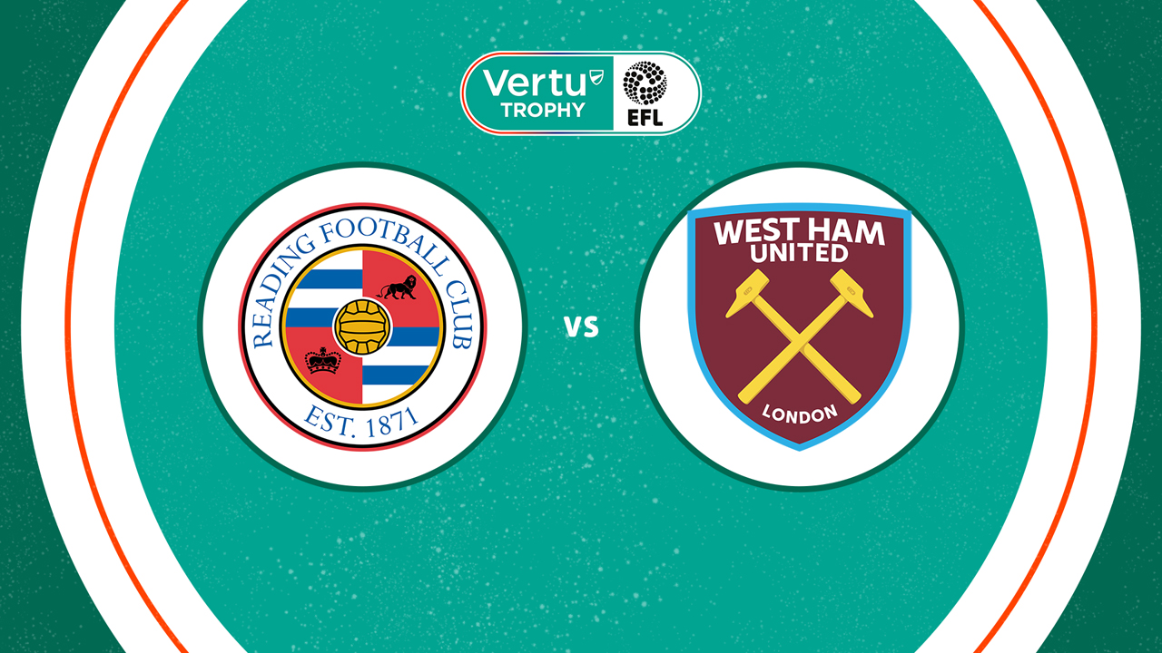 Reading vs West Ham United U21 poster Reading vs West Ham United U21 poster