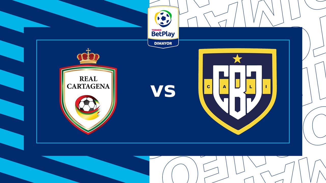 Real Cartagena vs Boca Juniors de Cali poster