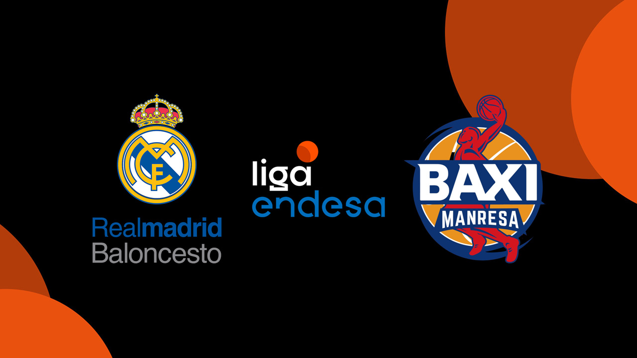 Real Madrid Baloncesto vs Basquet Manresa poster