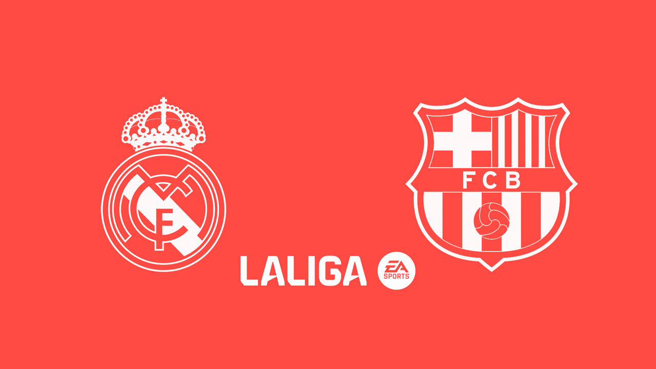 Real Madrid vs Barcelona poster