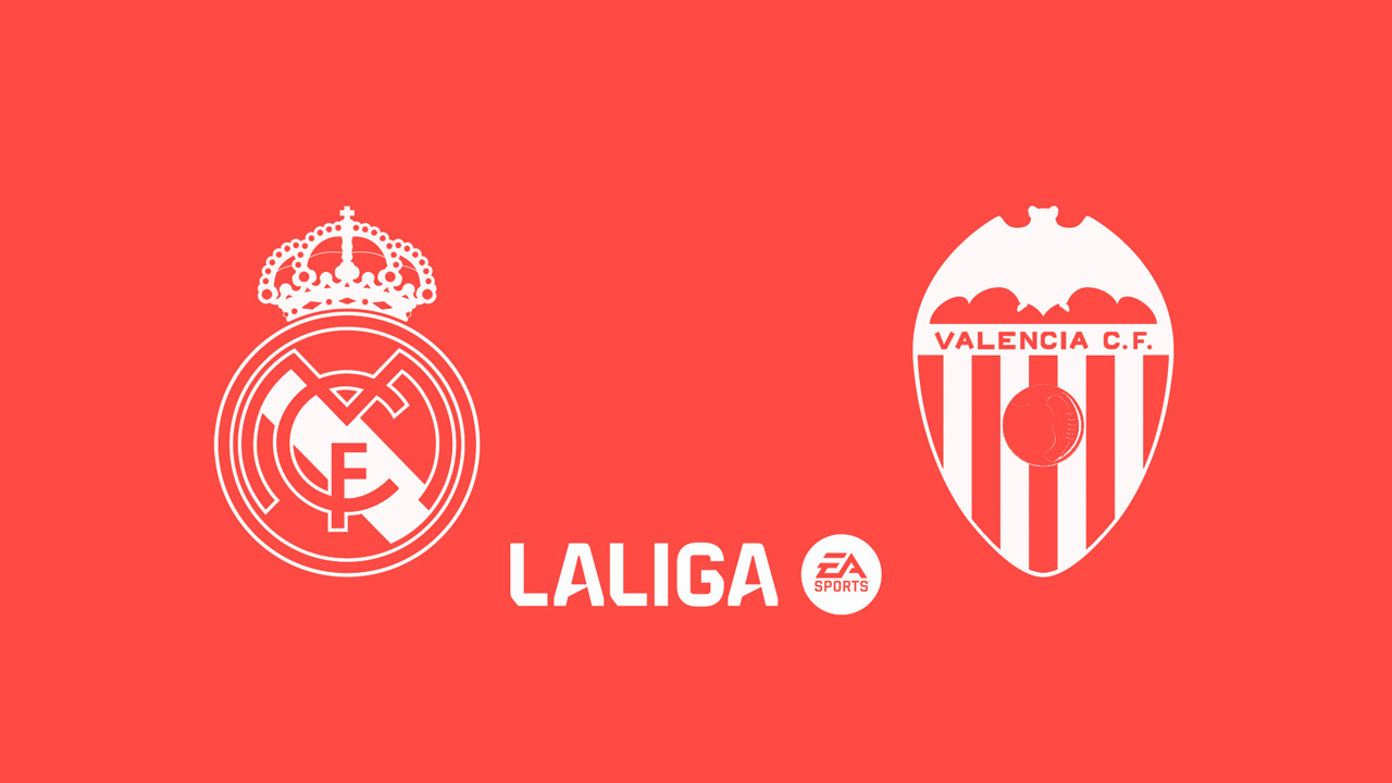Real Madrid vs Valencia poster