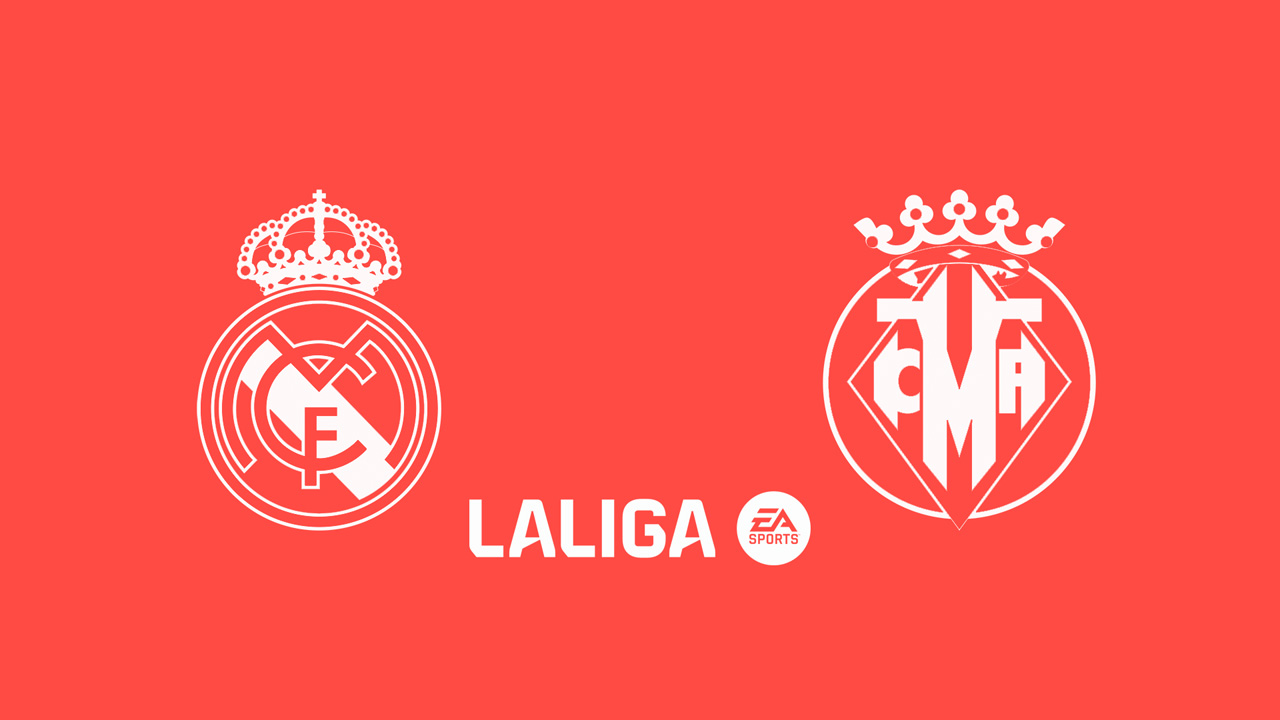 Real Madrid vs Villarreal poster