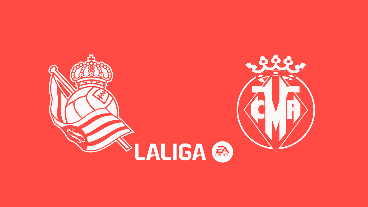 Real Sociedad vs Villarreal poster