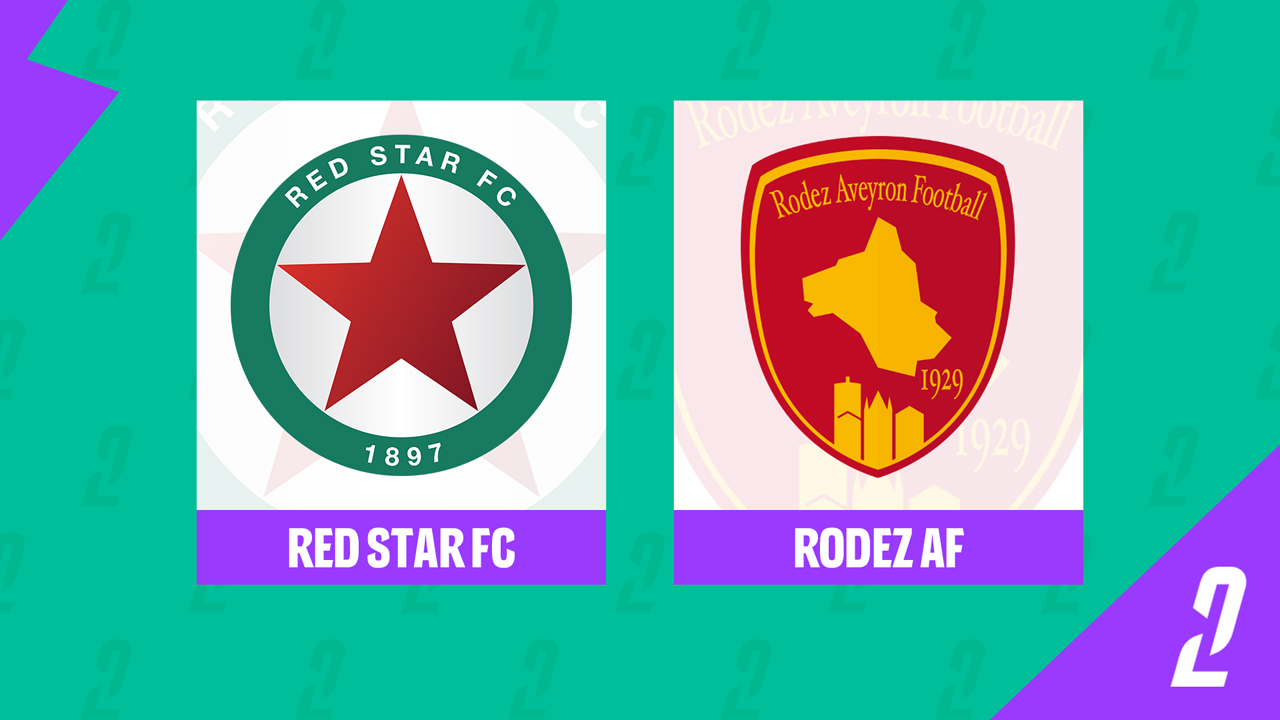Red Star vs Rodez AF poster