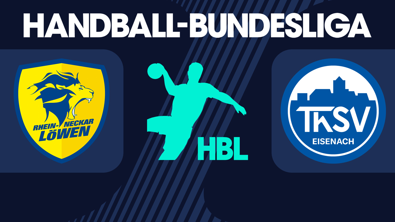 Rhein-Neckar Löwen vs ThSV Eisenach poster