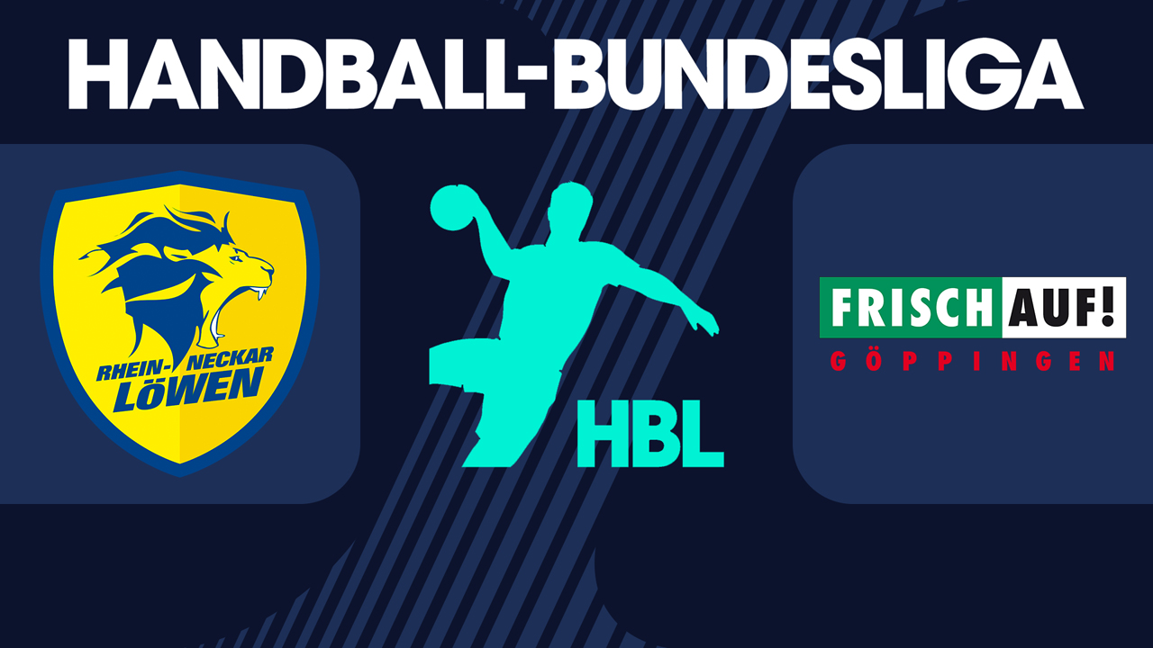 Rhein-Neckar Löwen vs TPSG Frisch Auf Göppingen poster