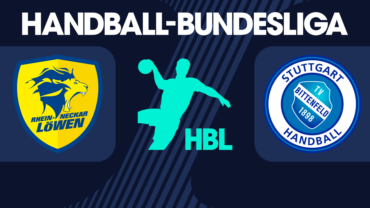 Rhein-Neckar Löwen vs TVB 1898 Stuttgart poster