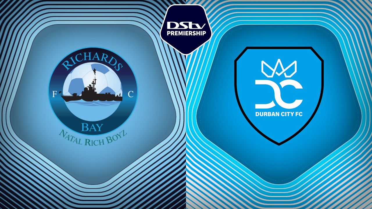 Richards Bay vs Durban City poster Richards Bay vs Durban City poster