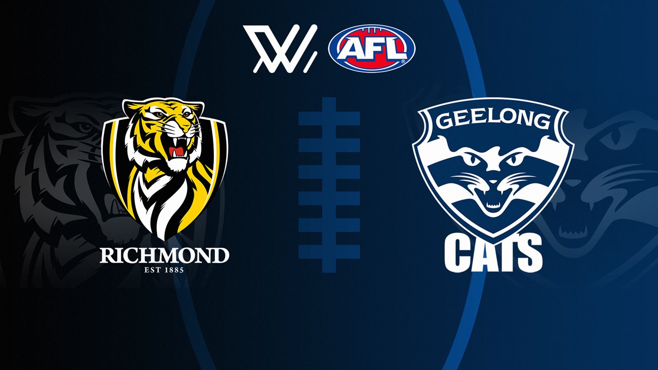 Richmond Tigers Women vs Geelong Cats Women poster
