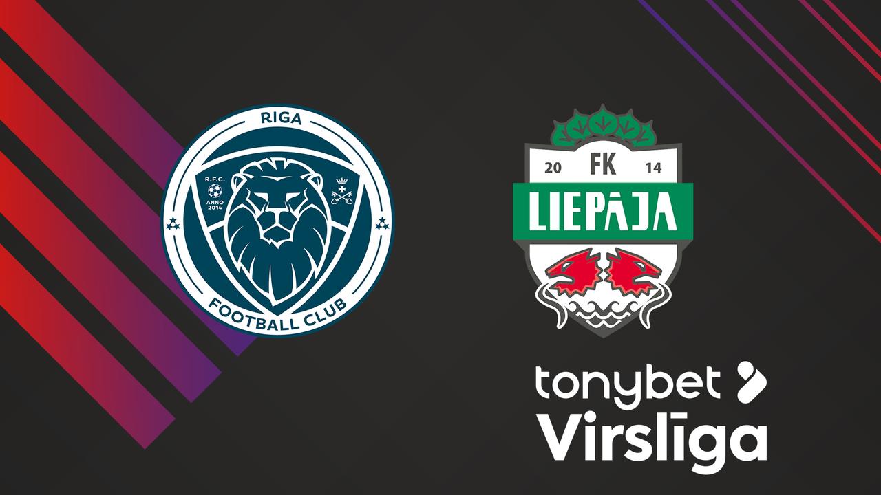 Riga FC vs FK Liepāja poster