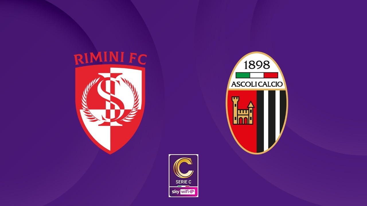 Rimini vs Ascoli poster