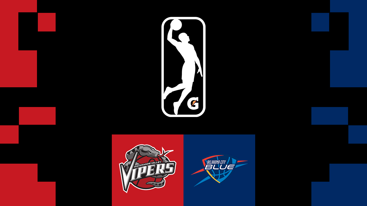 Rio Grande Valley Vipers vs Oklahoma City Blue poster