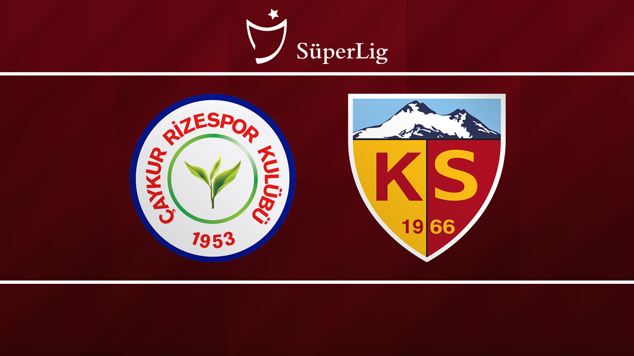 Rizespor vs Kayserispor poster
