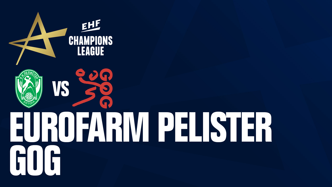 RK Eurofarm Pelister vs GOG Håndbold poster